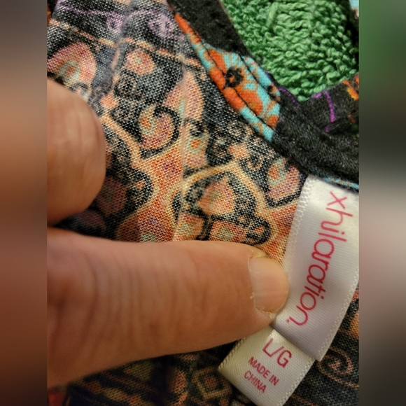 Xhileration Dress with Elephant Print Size:L (Juniors) - Picture 4 of 5